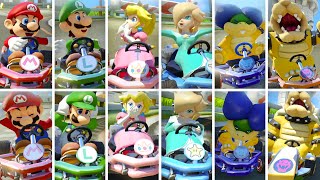 Mario Kart 8 Deluxe  All Winning amp Losing Animations [upl. by Bautista]