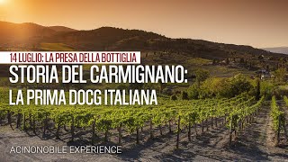 Storia del Carmignano la prima DOCG italiana [upl. by Johns]