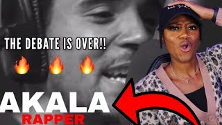 TYLYNN REACTS TO AKALA Fire in the Booth Pt 1 NO Debating He the GOAT [upl. by Ybur501]