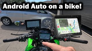 Carpuride W502 vs Zumo XTXT2  Apple CarPlay amp Android Auto for Motorcycles is a gamechanger [upl. by Acira]