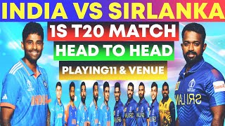 India vs Sirlanka 1st t20 match playing 11  Head to Head Record  Ind vs Sir 1st t20 Sports Corner [upl. by Kruter]