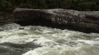 2800 cfs  Shipwreck Rock Rapid Gauley River [upl. by Inig]