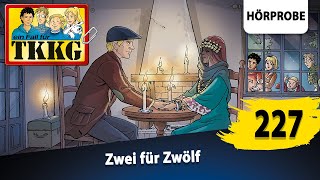 TKKG Folge 227 Zwei für Zwölf  Hörprobe zum Hörspiel [upl. by Argus]