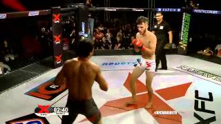 XFC na RedeTV Diogo Sotero vira luta com joelhada e vence Diogo DÁvila [upl. by Hera160]