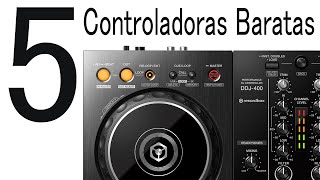 5 controladoras Baratas Para DJs [upl. by Lachish872]