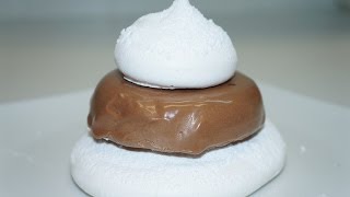 Vacherin au nutella facile cuisinerapide [upl. by Refinne250]