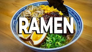 Schnelles Ramen Rezept  Ramen zu Hause selber machen in knapp 30 Minuten [upl. by Ruhl]