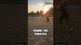 Try this drill with hecostix first then switch to a 🏈 and see how well you improve football [upl. by Llekcor307]