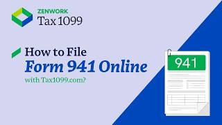 How to File Form 941 Online  Complete Dashboard Walkthrough [upl. by Arabeila438]