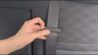 Car Seat How to flip inverted belt buckle [upl. by Aninad]