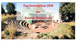 Sommerfest 2018 der GoetheRealschule in Löhne [upl. by Buffy]