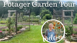 Potager Garden Tour August 2022 [upl. by Strenta]