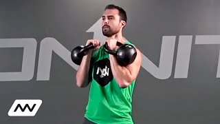 How To Do The Double Kettlebell Clean Exercise  Onnit Tutorials [upl. by Oirasan]