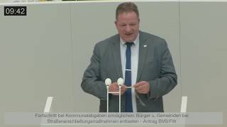 AusDemPlenum Andreas Noack zu Kommunalabgaben [upl. by Htilil]