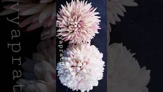 New flower bun methodPink jasmine billaibroochbun hairstylehair accessoriesDIY fresh poolajada [upl. by Amend785]