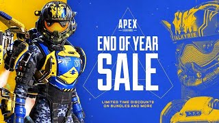 quotEND OF YEAR SALEquot Store Event Skins amp Bundles  Apex Legends Season 19 [upl. by Diaz]