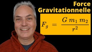 Calcul de Force gravitationnelle  Loi Universelle de la Gravitation [upl. by Erica]