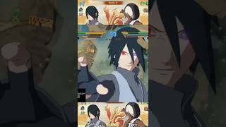 Sasuke Uchiha Supporting Kage Dan Naruto Uzumaki Baryon Mode Vs Darui Dan Raikage Ay [upl. by Atteroc]