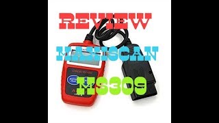 ReviewMaxiScan MS309 CAN OBDII Diagnostic Code Scanner [upl. by Fowle122]