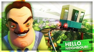 JEDU VE VLAKU  Hello Neighbor 5 [upl. by Oinoitna]