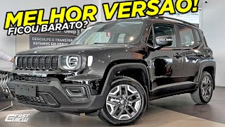 ADEUS CRETA E TCROSS NOVO JEEP RENEGADE SPORT ALTITUDE 2025 AGORA EQUIPADO VALE A PENA COM 185 CV [upl. by Fessuoy]