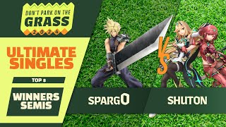 Sparg0 Cloud vs Shuton Aegis  DPG 2024  Ultimate Singles Winners SemiFinals Top 8 [upl. by Naud]