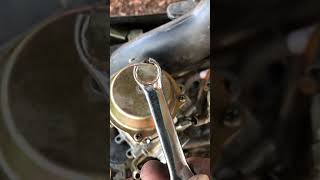 Polaris sportsman remove carburetor throttle cable choke cable make a wrench to to make it easy [upl. by Linetta]