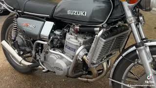 Suzuki GT750 [upl. by Radborne754]