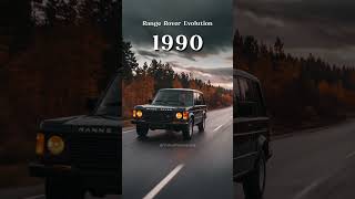 Evolution of the Range Rover Through the Years [upl. by Narahs833]