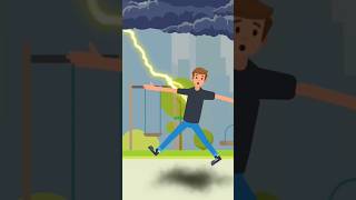 Lightning strikes on treeshorts facts amazingfacts viralshorts viral [upl. by Brenna]