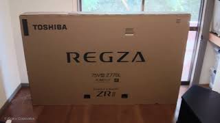 【開梱動画①東芝レグザ】TOSHIBA REGZA 75V型 Z770L 4K液晶テレビをパソコンモニターとして使う【ZRⅡ】【PCモニター】【高解像度】【HDMI接続】【大型ディスプレイ】 [upl. by Venator]