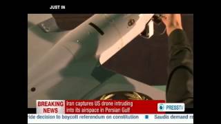 Press TV reports Irans claim over shot down US drone [upl. by Duester]