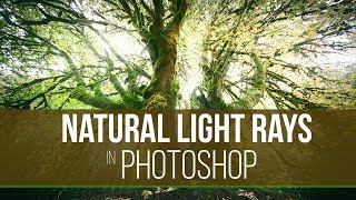 How to Make Natural Light Rays in Photoshop [upl. by Naara]