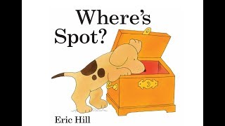 Wheres Spot  Easy English reading video for Kids [upl. by Aiuoqes]