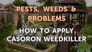 How to Apply Casoron Weedkiller [upl. by Budwig174]