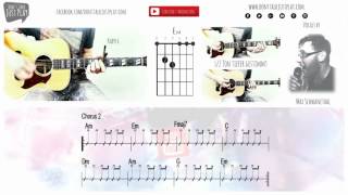 Die Toten Hosen  Unter den Wolken Gitarren Tutorial [upl. by Bullard36]