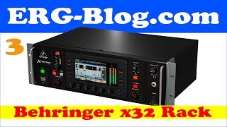 X32 Rack Part 3 Recording Test [upl. by Ylenaj]