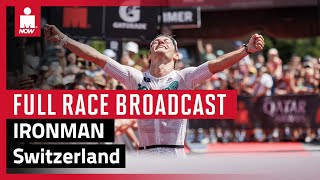 2023 IRONMAN Switzerland Thun Mens Pro Race Coverage [upl. by Huesman]