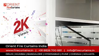 Types of Fire Curtain Installations  Fire and smoke Curtains in India  Fire Curtains Explained [upl. by Clite887]