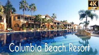 Columbia Beach Resort – Elegance and Luxury Hotel  Full Review  Cyprus [upl. by Anirtac699]