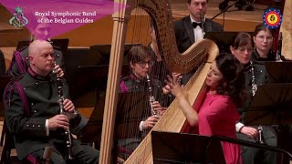 Anneleen Lenaerts  Harp W Lenaerts  Maiestas · Royal Symphonic Band of the Belgian Guides [upl. by Rattan239]