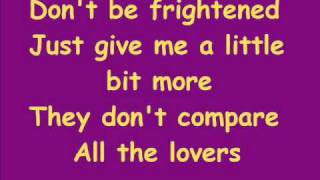 Kylie Minogue  All The Lovers  LyricS [upl. by Neall]