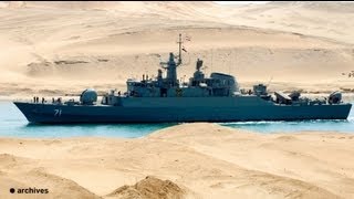 Des navires de guerre iraniens sont entrés en Méditerranée [upl. by Nawat275]