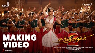 Chandramukhi 2  Swagathaanjali Making Video  Ragava Kangana Ranaut  P Vasu  MM Keeravaani [upl. by Enehs706]