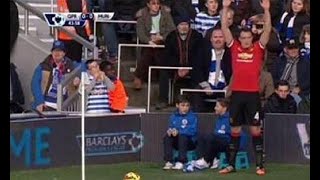 Phil Jones taking corner  RARE VIDEO [upl. by Clarkin5]