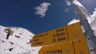 TeschalpRitzengratUnterrothornOberrothorn3414m Valais Suisse 1282017 [upl. by Marci]