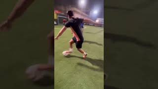 When a freestyler plays football‼️🥶 football soccer skills [upl. by Chelton144]