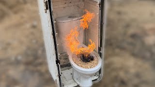 Burning toilet [upl. by Clem]