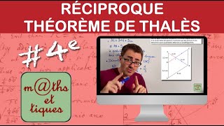 Appliquer la réciproque du théorème de Thalès 2  Quatrième [upl. by Anuait641]