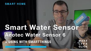 Smart Water Sensor  Aeotec Water Sensor 6 [upl. by Threlkeld774]